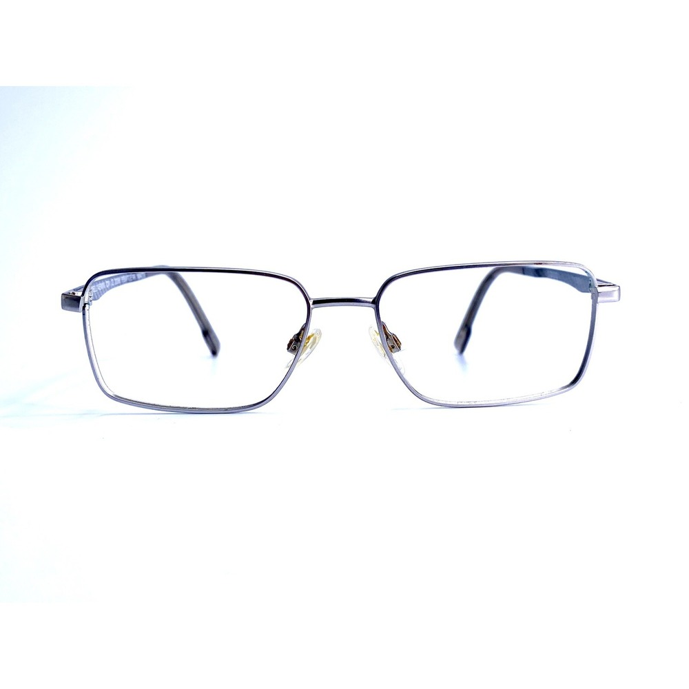 IZOD Gray Gun Metal Green Temple Rectangular Glasses IZ 2112 54 14 145